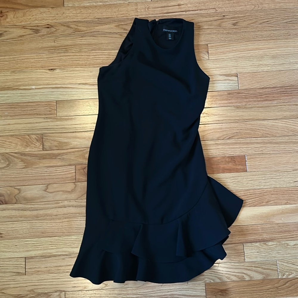 Cynthia Rowley black dress